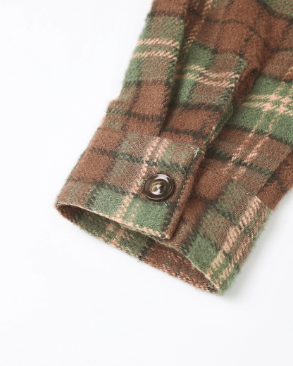 Pocketed Flannel Shirt || Holiday Plaid