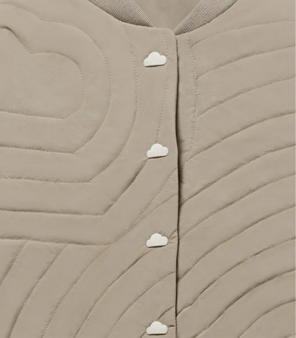 Recycled Nylon Taslon Quilted Cloud Jacket