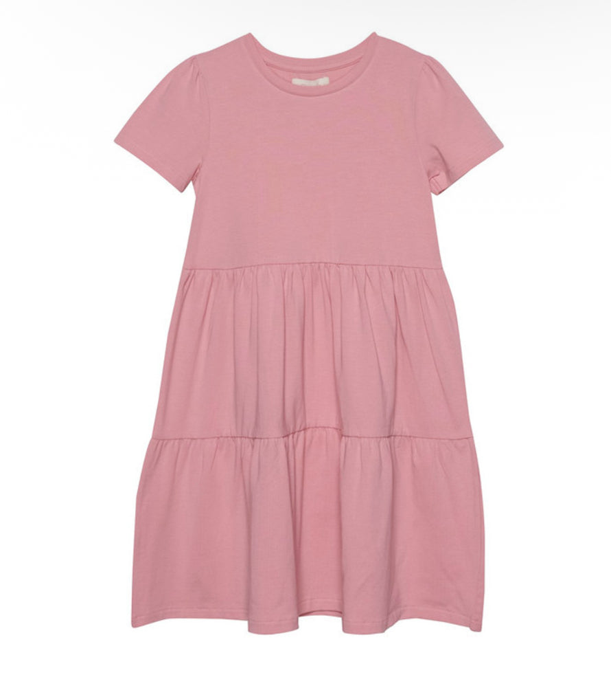 Creamie Kid Girl Dress Jersey Pink