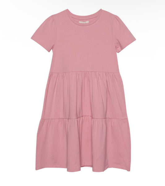 Creamie Kid Girl Dress Jersey Pink