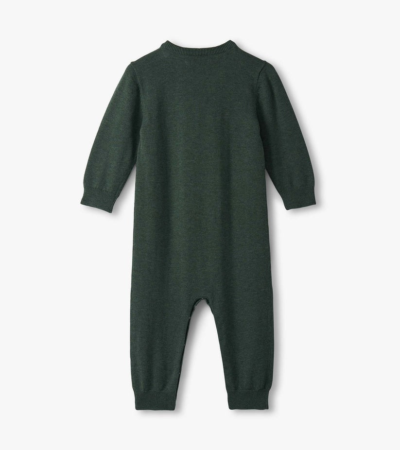 Teddy Bear Sweater Romper
