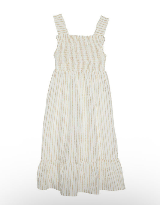 Creamie Kid Girl Dress Lurex