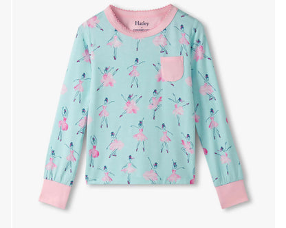 Toddler/Girls Ballet School Bamboo Pajama Set