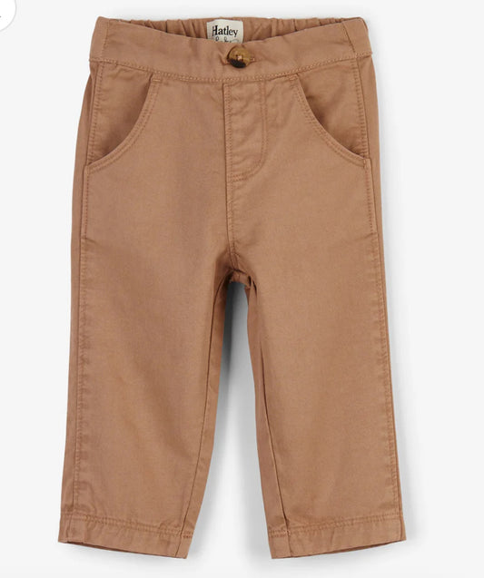 Khaki Baby Twill Pants