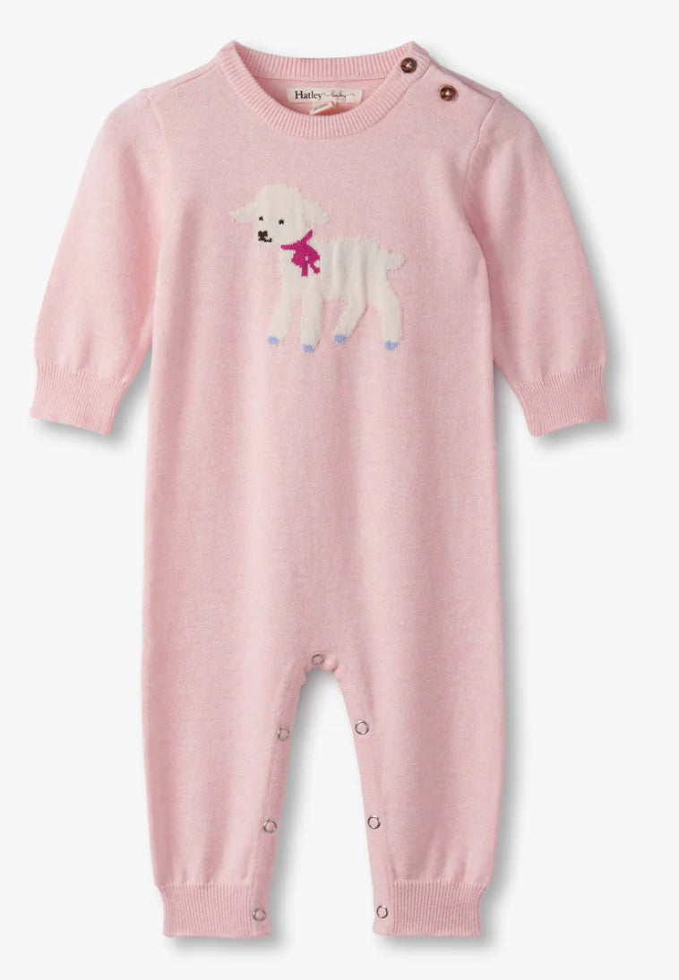 Sweet Lamb Sweater Romper