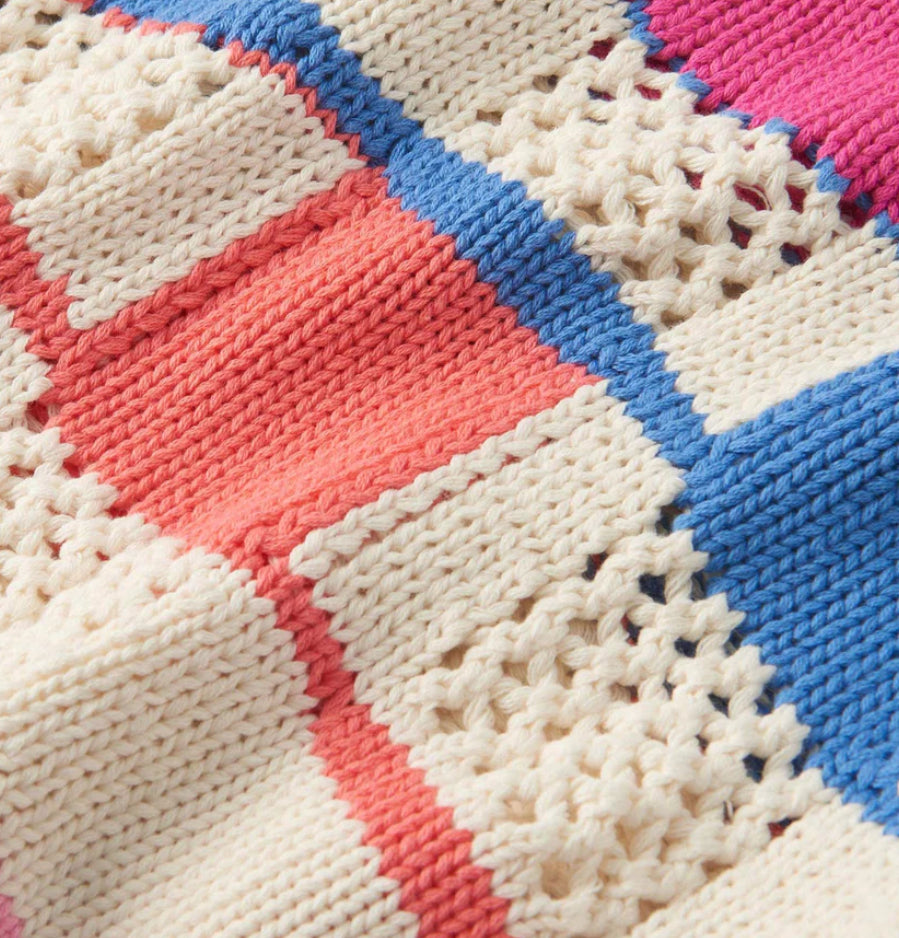 Toddler/Girls Mix Stitch Sweater