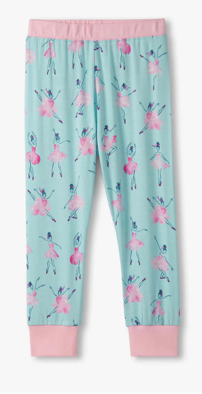 Toddler/Girls Ballet School Bamboo Pajama Set