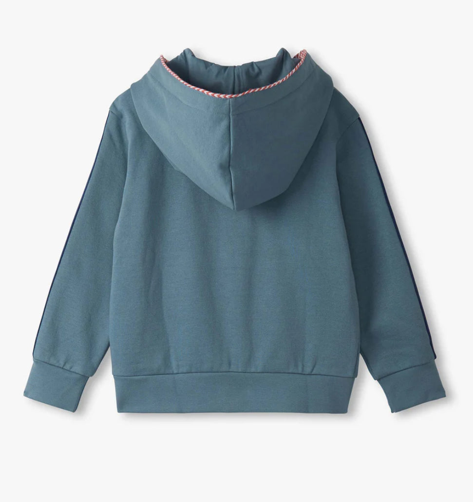 Boys Blue Stone Zip Up