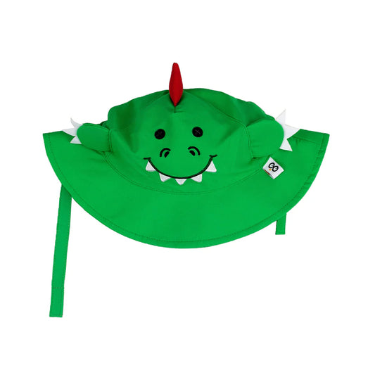 UPF50+ Baby Sun Hat - Devin the Dinosaur