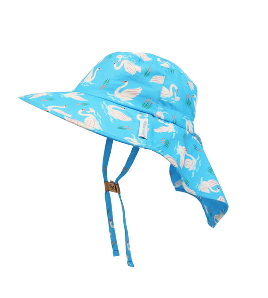 Flapjack Kids - Sun Hat with Neck Cape