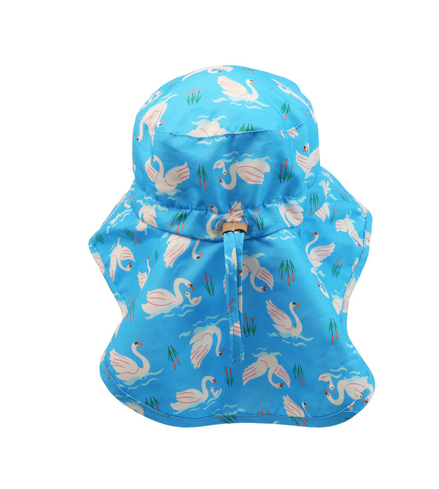 Flapjack Kids - Sun Hat with Neck Cape
