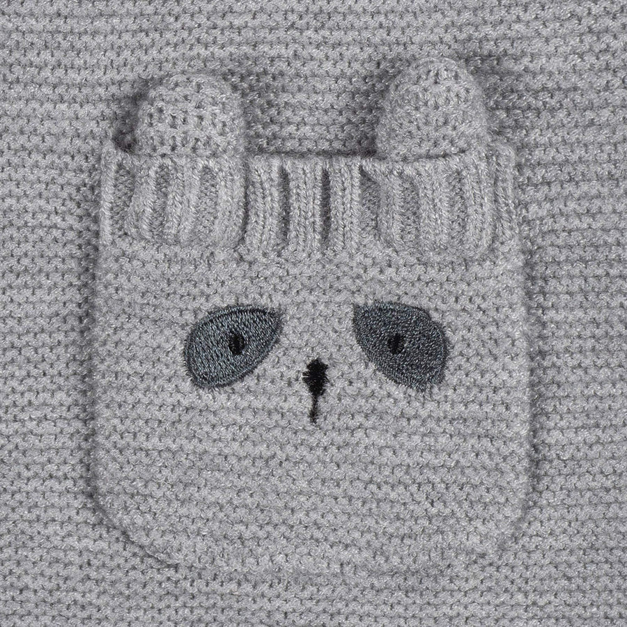 Long Sleeve Romper - Raccoon