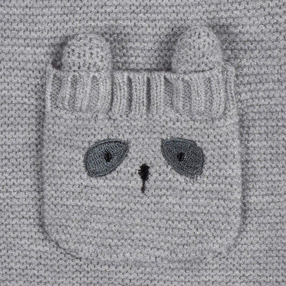 Long Sleeve Romper - Raccoon