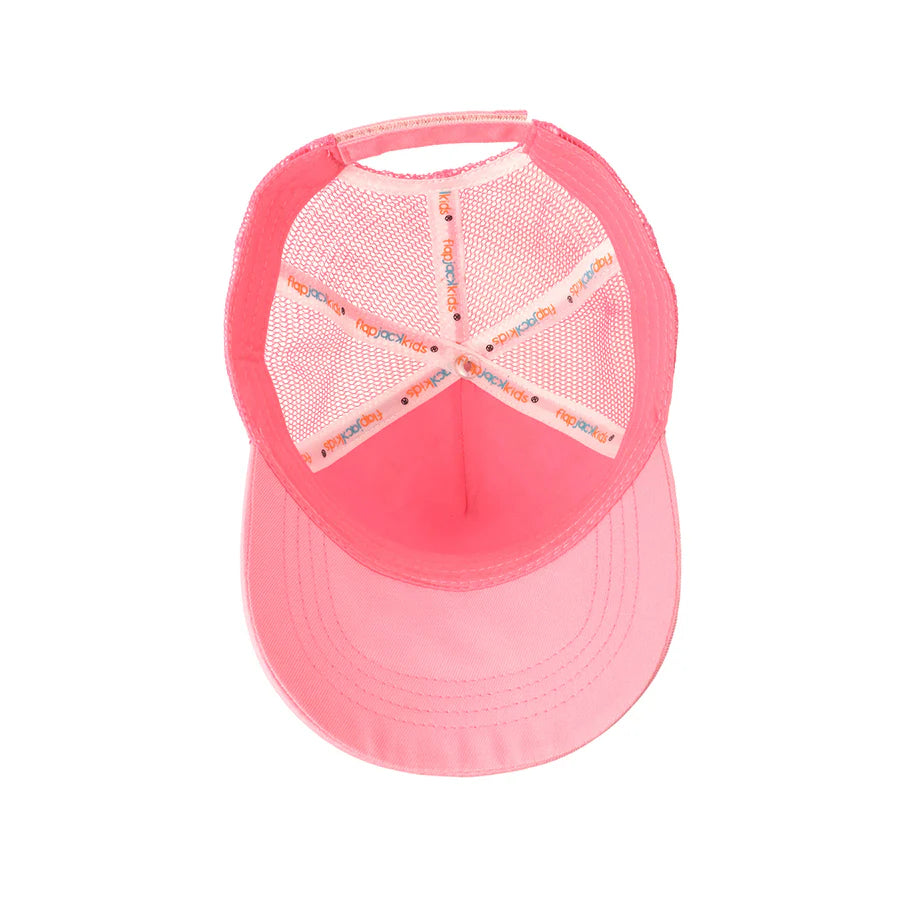 Leopard Hat Kids UPF50+ Printed Ball Cap