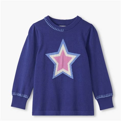 Kids Super Star Pullover Sweater Tunic – Hatley
