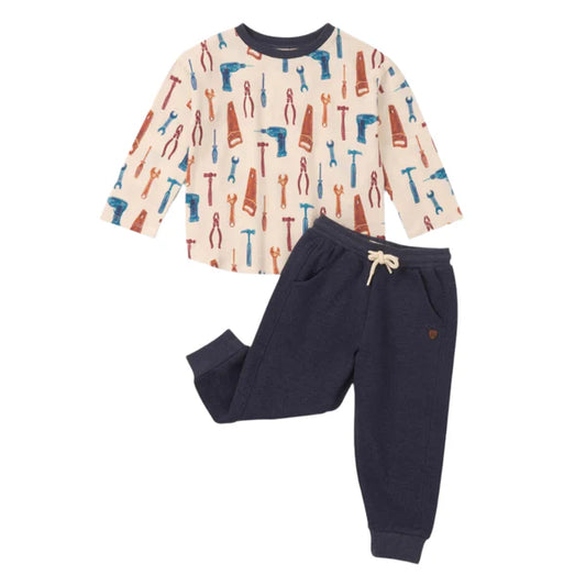Hatley Graphic Tee & Jogger Set - Handy Man