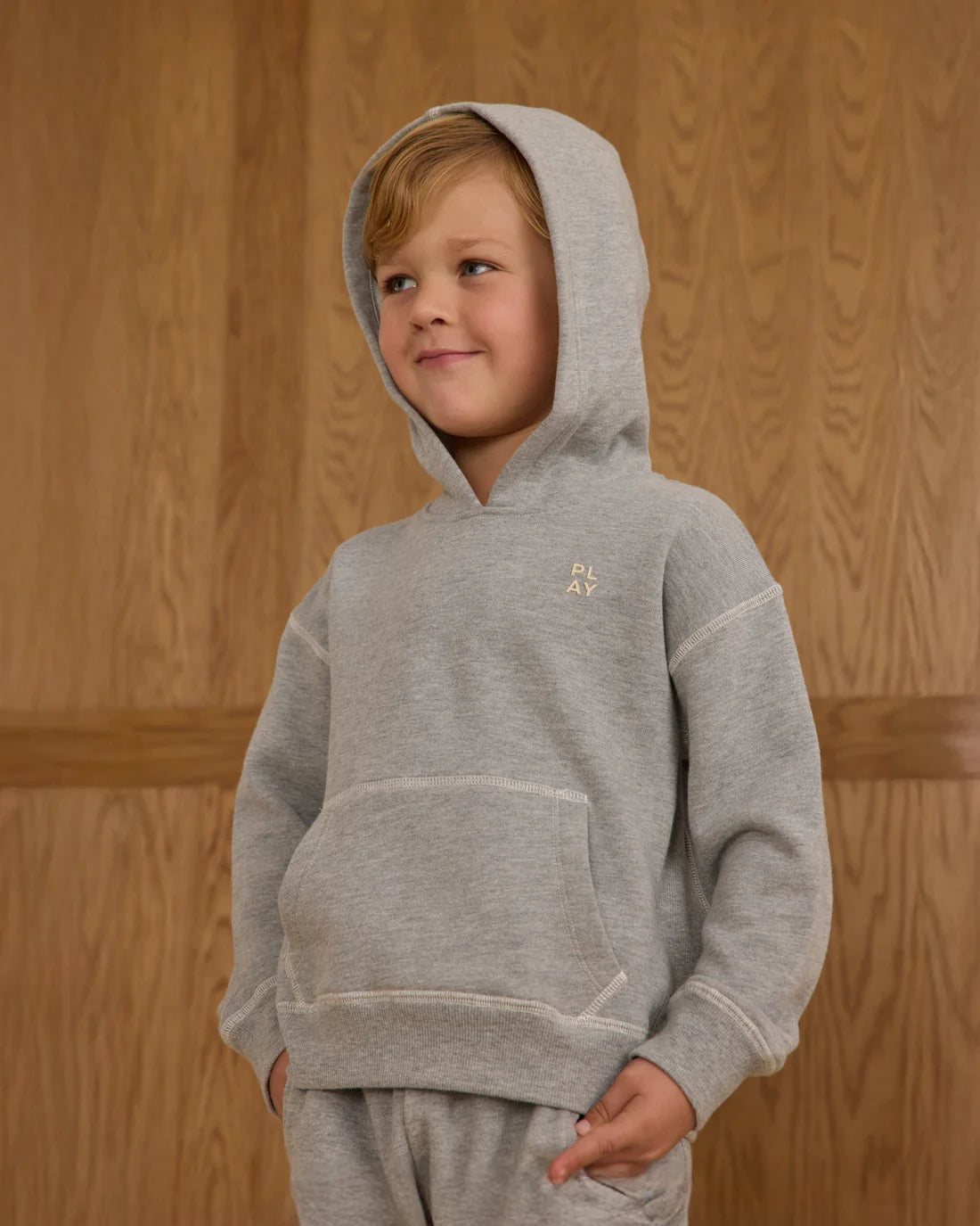 Coast Hoodie || Heathered Grey