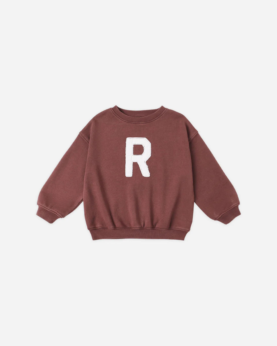 Relaxed Sweatshirt || Burgundy
