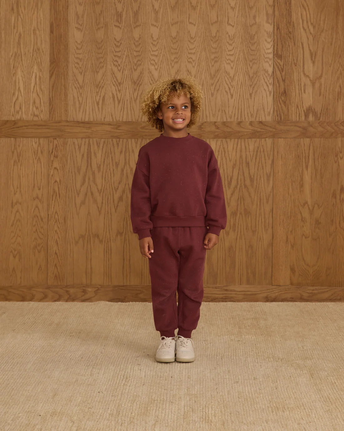 Relaxed Sweatpants || Burgundy