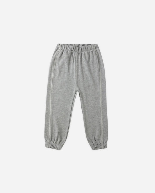 Relaxed Sweatpants || Heathered Grey