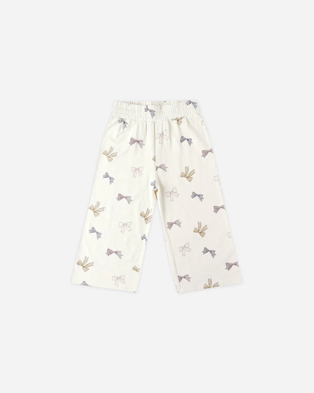 Wide Leg Pants || Bow