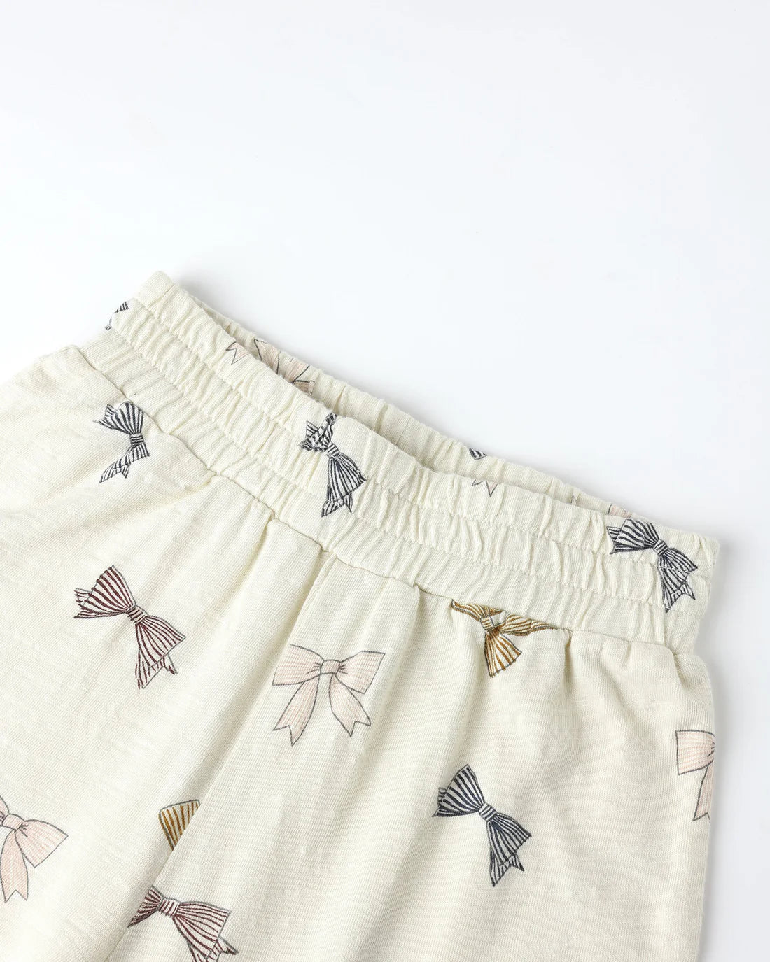 Wide Leg Pants || Bow
