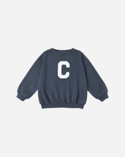 Relaxed Sweatshirt || Navy