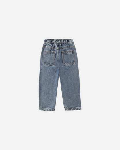 Baggy Pant || Indigo Denim