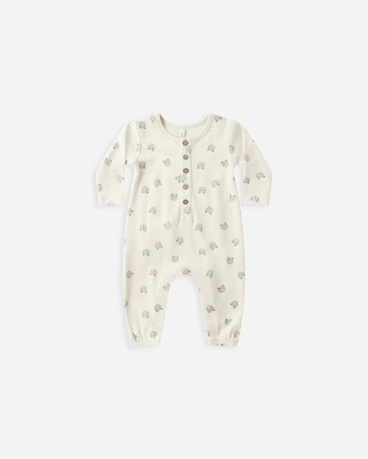 Long Sleeve Jumpsuit || Bears