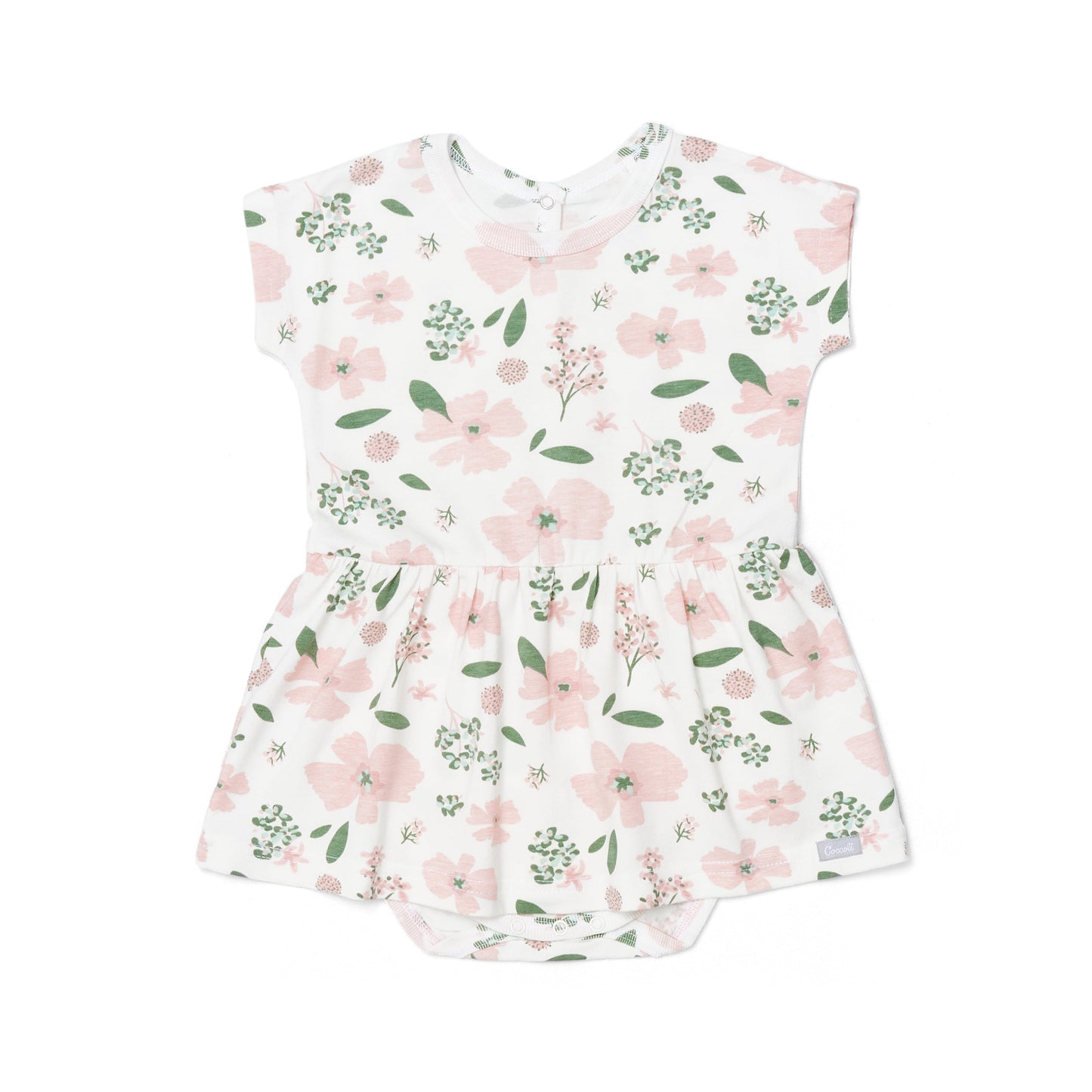 FLORAL ON CREAM / COTTON-MODAL ROMPER