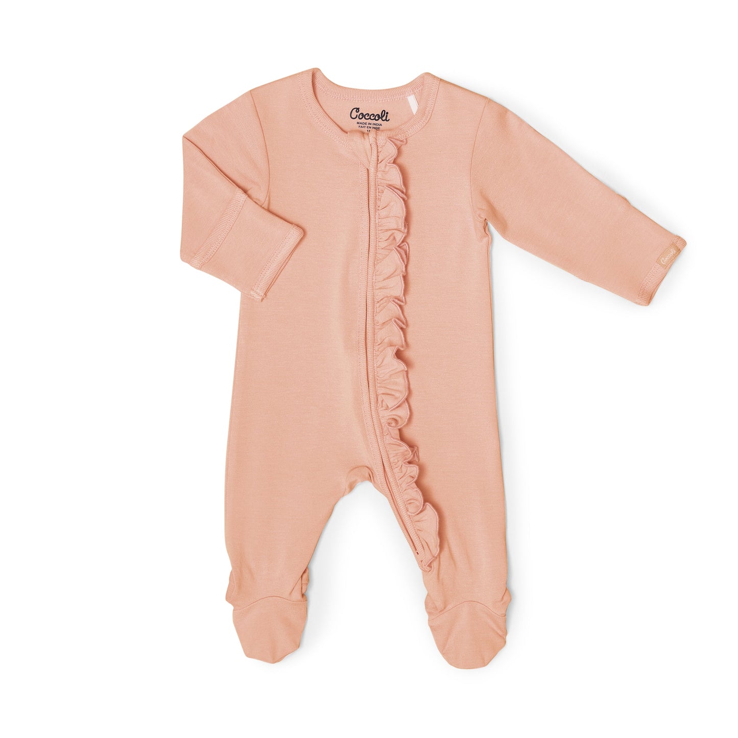 MODAL ZIPPER FOOTIE