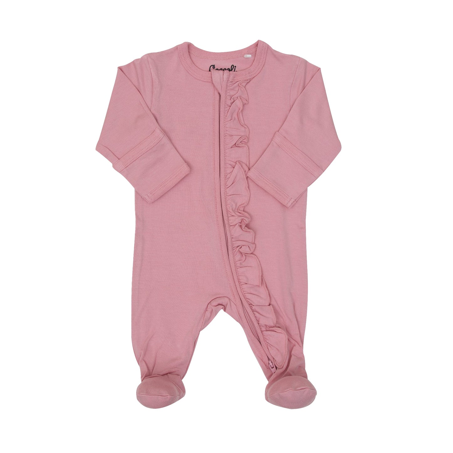MODAL ZIPPER FOOTIE