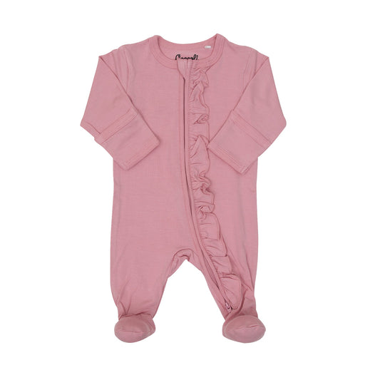 MODAL ZIPPER FOOTIE