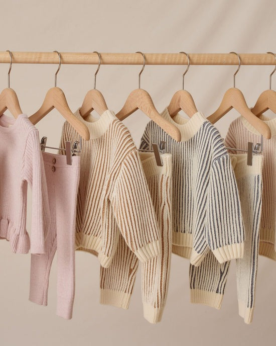 Relaxed Knit Sweater || Ocean