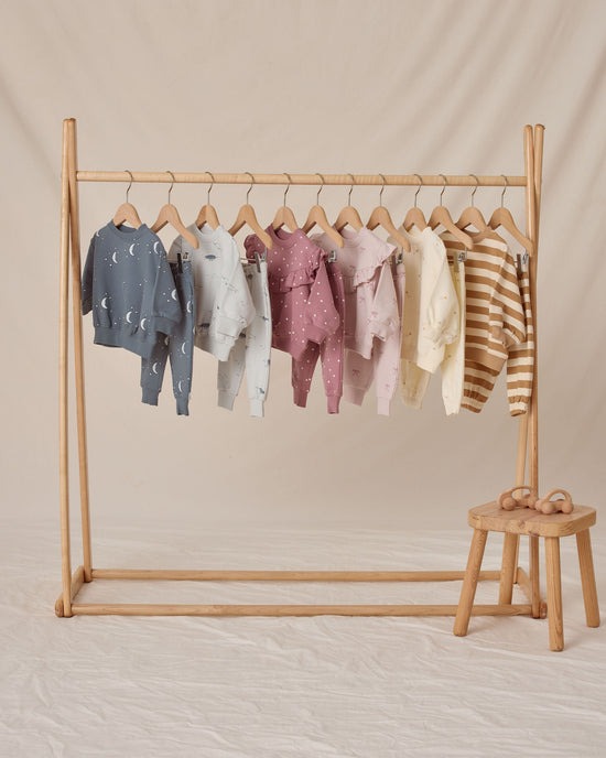 Ruffle Fleece Sweatshirt || Bows