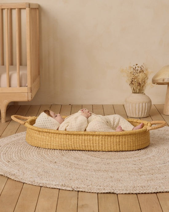 Long Sleeve Bubble Romper || Natural