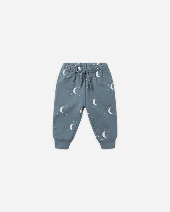 Relaxed Fleece Sweatpant || Silver Moons