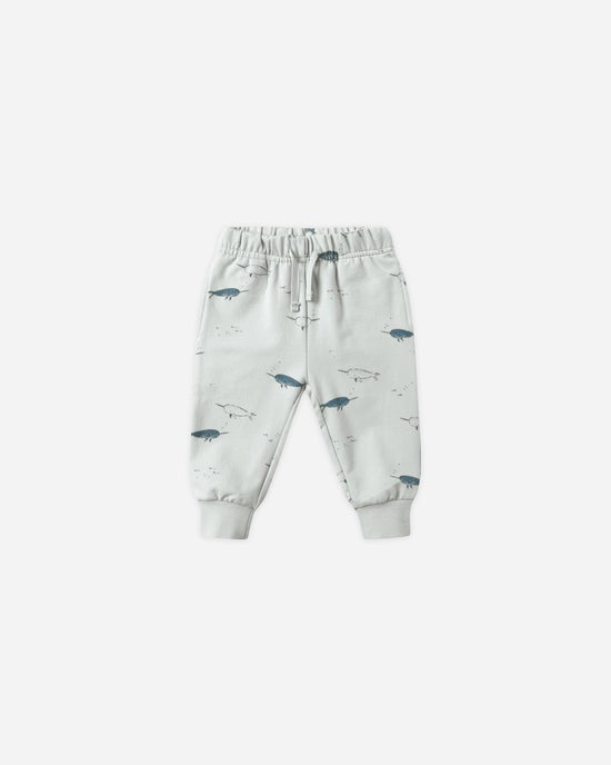 Relaxed Fleece Sweatpant || Narwhals