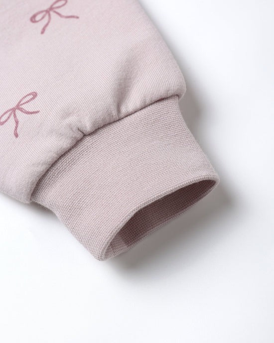 Relaxed Fleece Sweatpant || Bows