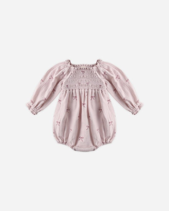 Eden Romper || Bows