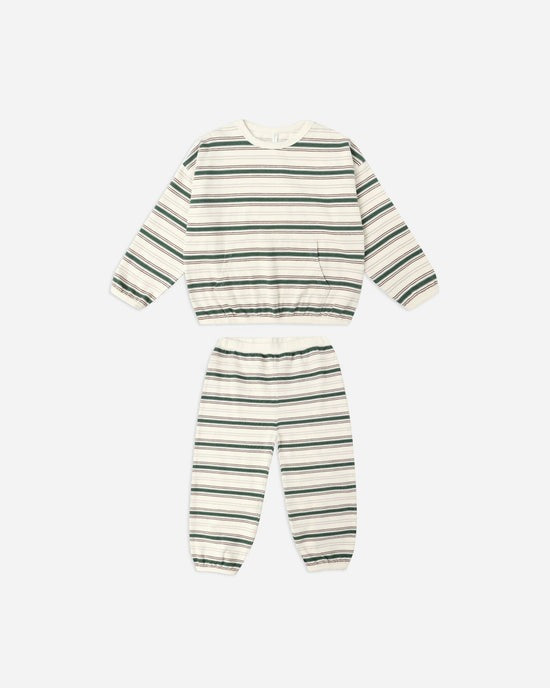 Relaxed Set || Retro Stripe