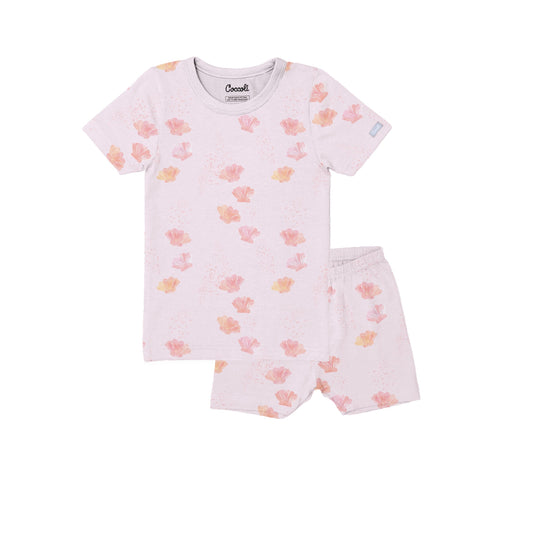 SEASHELLS ON PINK / SS MODAL PYJAMA
