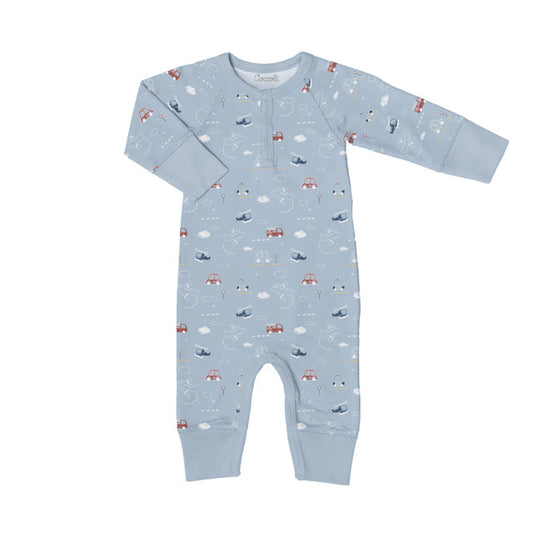 Coccoli Infant Boy Modal Unionsuit 1m-24m