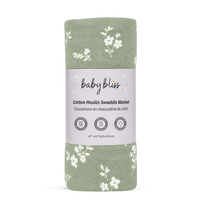 Muslin Swaddle Blanket - Blooming Daisy