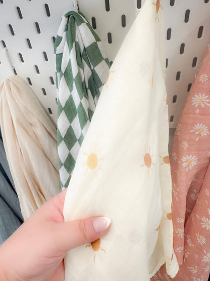 Baby Cotton Muslin Swaddle Blanket