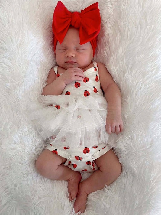 Ladybug / Organic Tutu Bodysuit (Baby - Kids)