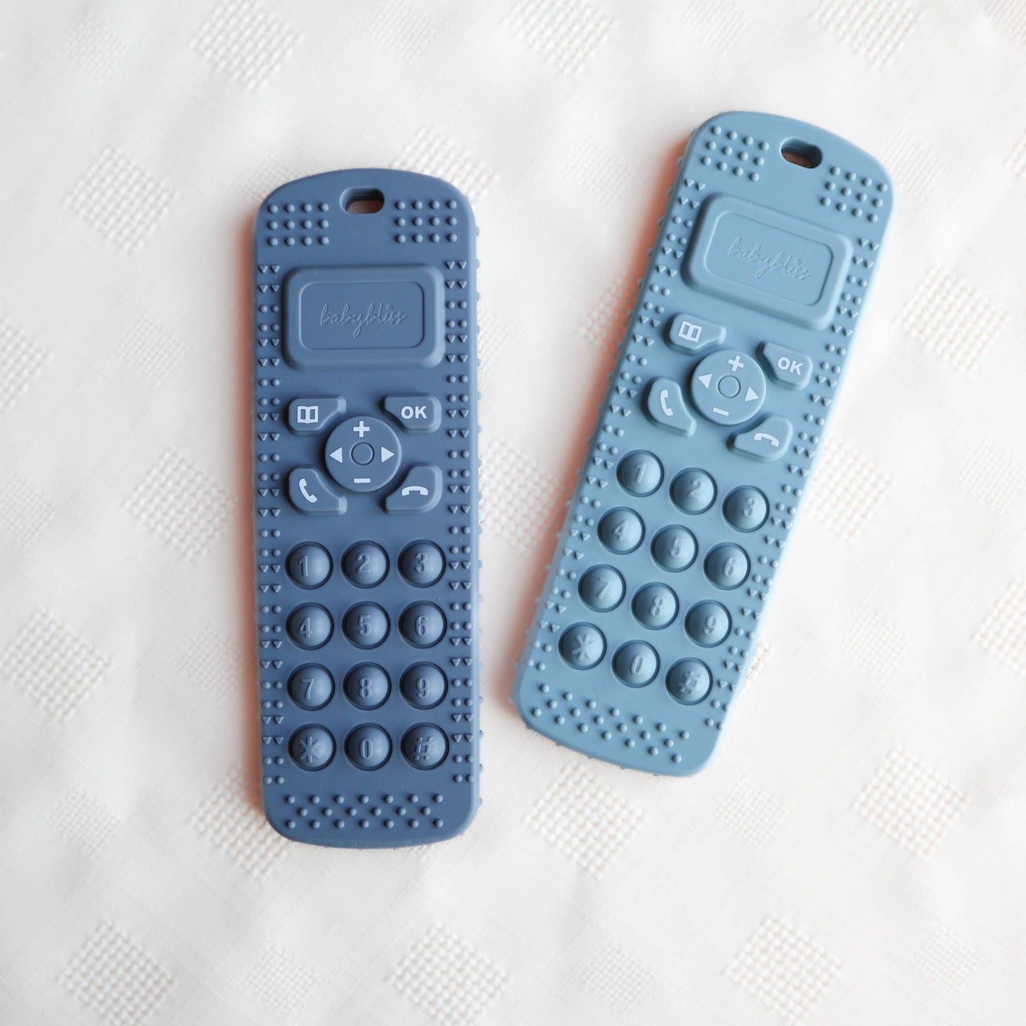 Sensory Popper Teether Phone - Sage