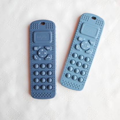 Sensory Popper Teether Phone - Sage