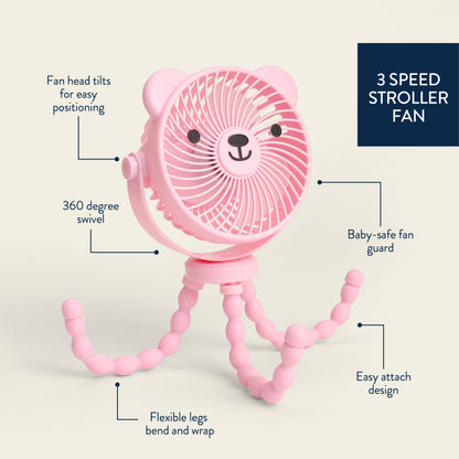 *New* Itzy Breeze 3-Speed Stroller Fan™