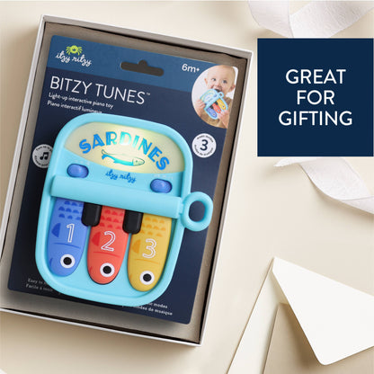 *NEW* Bitzy Tunes™ Light-up Interactive Piano Toy - Sardines